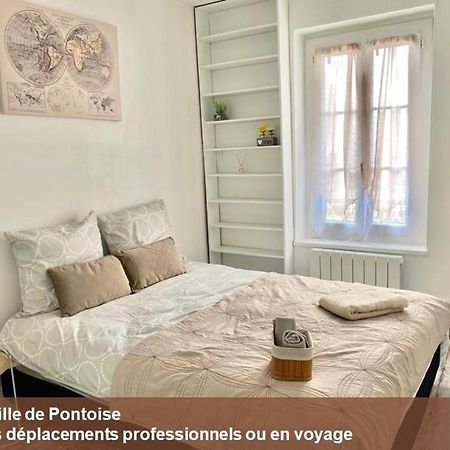 F2 Haut De Gamme Avec Vue Sur Notre Dame Pontoise Zewnętrze zdjęcie